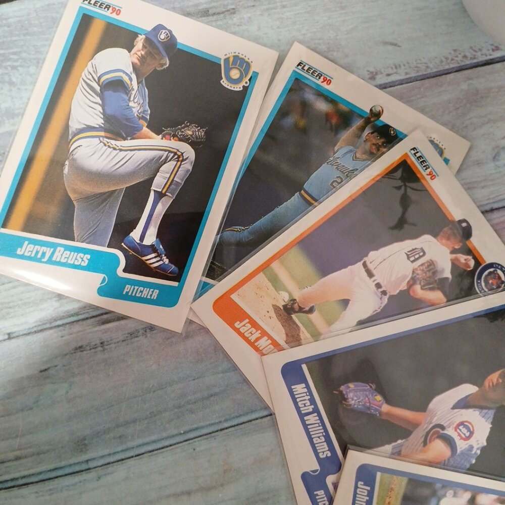 1990 Fleer Pitcher Lot - Picture 2 of 4